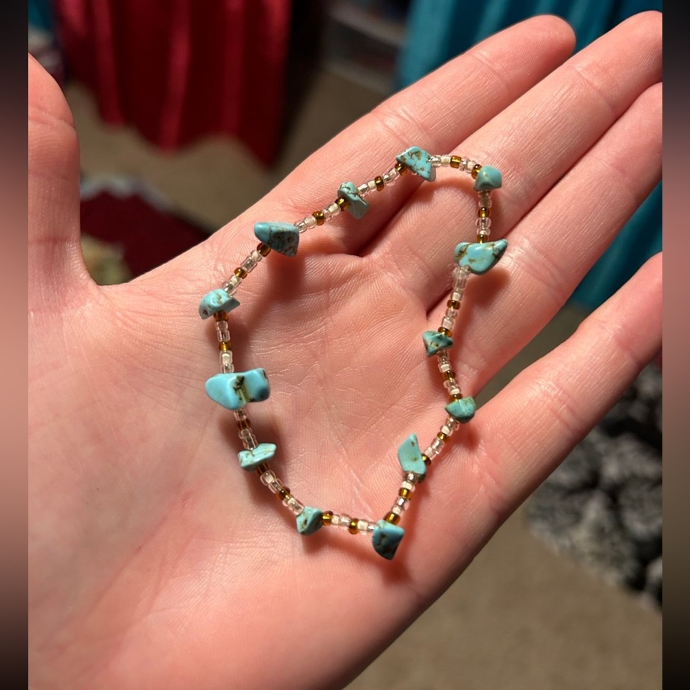 Handmade Howlite Crystal Bracelet